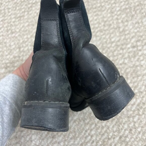 Timberland Bethel Biker boots winter shoes black size 6.5 - Picture 10 of 13